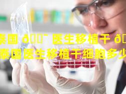 泰国 🐯 医生移植干 🌼 细胞（泰国医生移植干细胞多少钱）